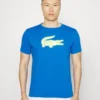Lacoste Sport Big Logo - Sport T-Shirt - Blue