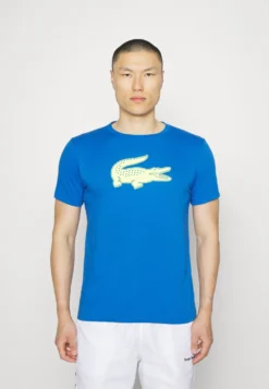 Lacoste Sport Big Logo - Sport T-Shirt - Blue