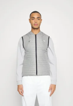 Lacoste Sport Reversible Vest Active - Bodywarmer - Gris/Noir