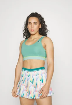 Lacoste Sport Bra Active - Sport-Bh Met Medium Support - Florida/Pastille Mint