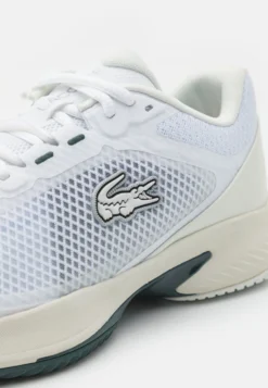Lacoste Sport Tech Point - Tennisschoenen Voor Kleibanen - White/Dark Green -Lacoste Sport 0bae027fbfaa46ffb126181b222b4cfd scaled