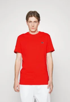 Lacoste Sport Tapered - T-Shirt Print - Rouge