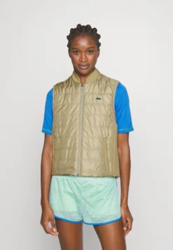 Lacoste Sport Reversible Vest Active - Bodywarmer - Lion/Flour