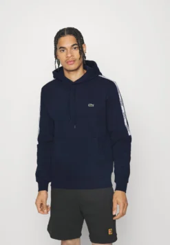 Lacoste Sport Hoodie Tapered - Hoodie - Navy Blue