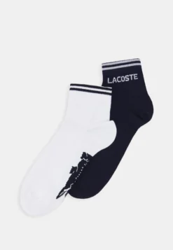 Lacoste Sport Ankle Sock 2 Pack Unisex - Sportsokken - Navy Blue/White