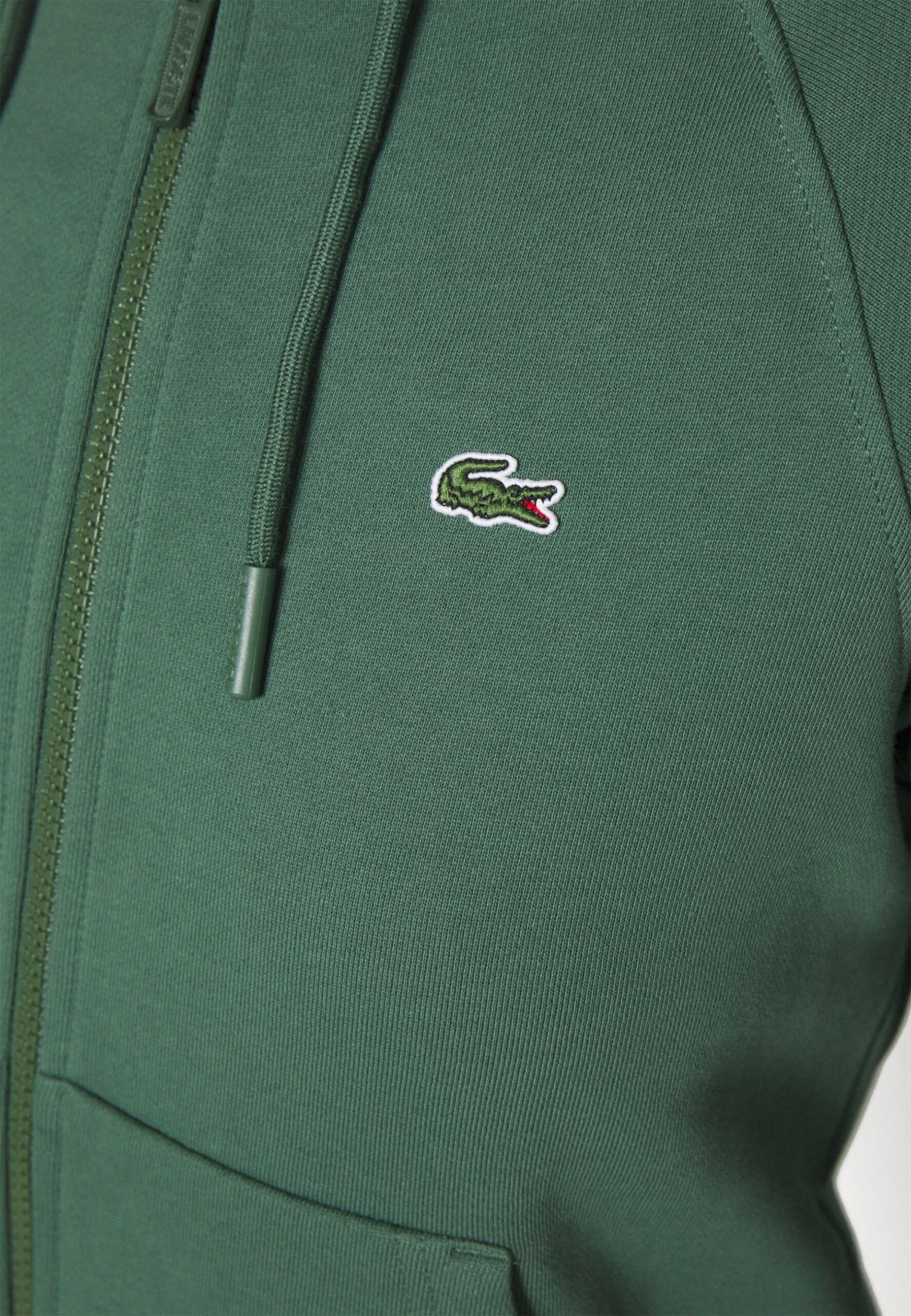 Lacoste Sport Sweater Met Rits - Vert Fonce 5 Lacoste Sport Sweater Met Rits - Vert Fonce - Afbeelding 5