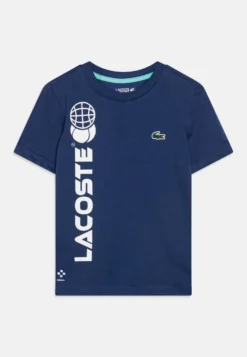 Lacoste Sport Unisex - T-Shirt Print - Methylene