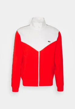 Lacoste Sport Jacket Tapered - Sweater Met Rits - Rouge/Blanc -Lacoste Sport 29d546e3fd9448feb2bf93e31504416e scaled