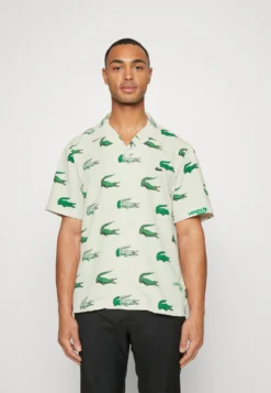 Lacoste Sport Golf Print - Overhemd - Blanc