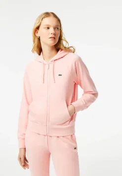 Lacoste Sport Sweater Met Rits - Cherry Tree