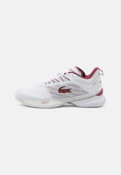 Lacoste Sport Ultra Mc - Tennisschoenen Voor Alle Ondergronden - White/Burgundy
