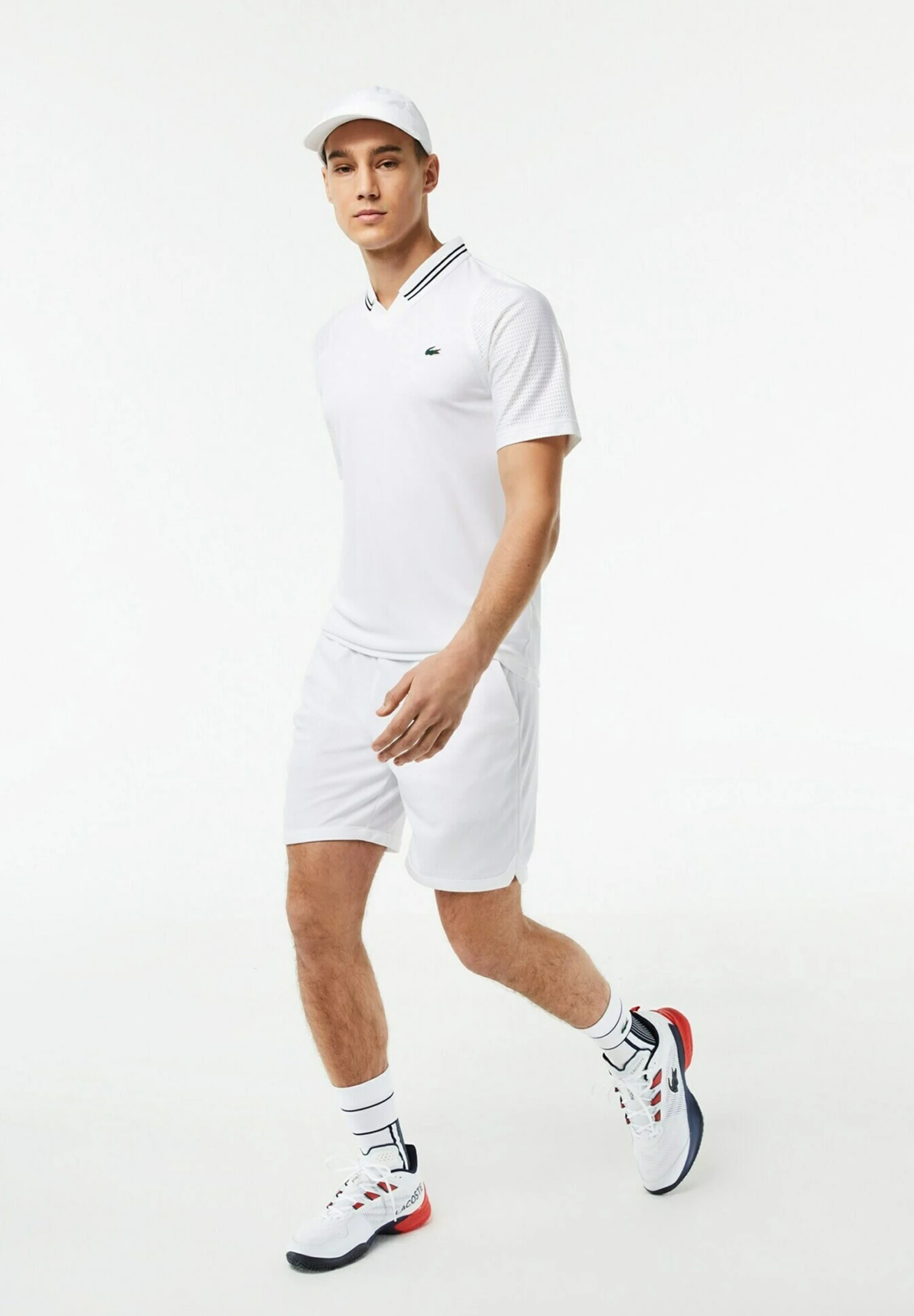 Lacoste Sport Tennis- Sport T-Shirt - Blanc 2 Lacoste Sport Tennis- Sport T-Shirt - Blanc - Afbeelding 2