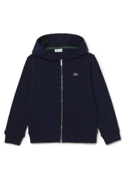 Lacoste Sport Sweater Met Rits - Bleu Marine