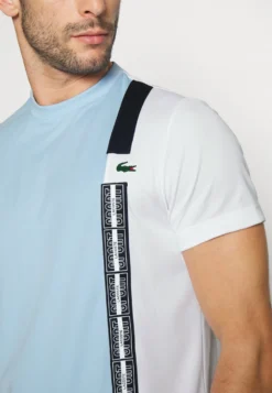 Lacoste Sport Tennis - Sport T-Shirt - Overview White/Navy Blue -Lacoste Sport 4904c991e4b947a2bea8829a76171155 scaled