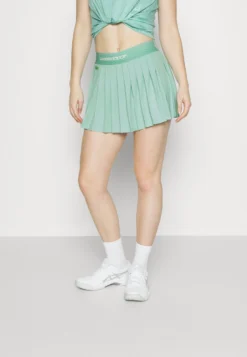 Lacoste Sport Tennis Skirt Tour - Rokken - Pastille Mint/Lima