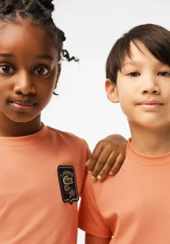 Lacoste Sport T-Shirt Print - Orange Clair -Lacoste Sport 4c2f87c9dcc54ef58d16503d215282a5