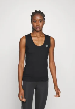 Lacoste Sport Tennis Tank - Top - Black