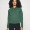 Lacoste Sport Sweater Met Rits - Vert Fonce