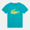 Lacoste Sport Unisex - T-Shirt Print - Cove/Limeira