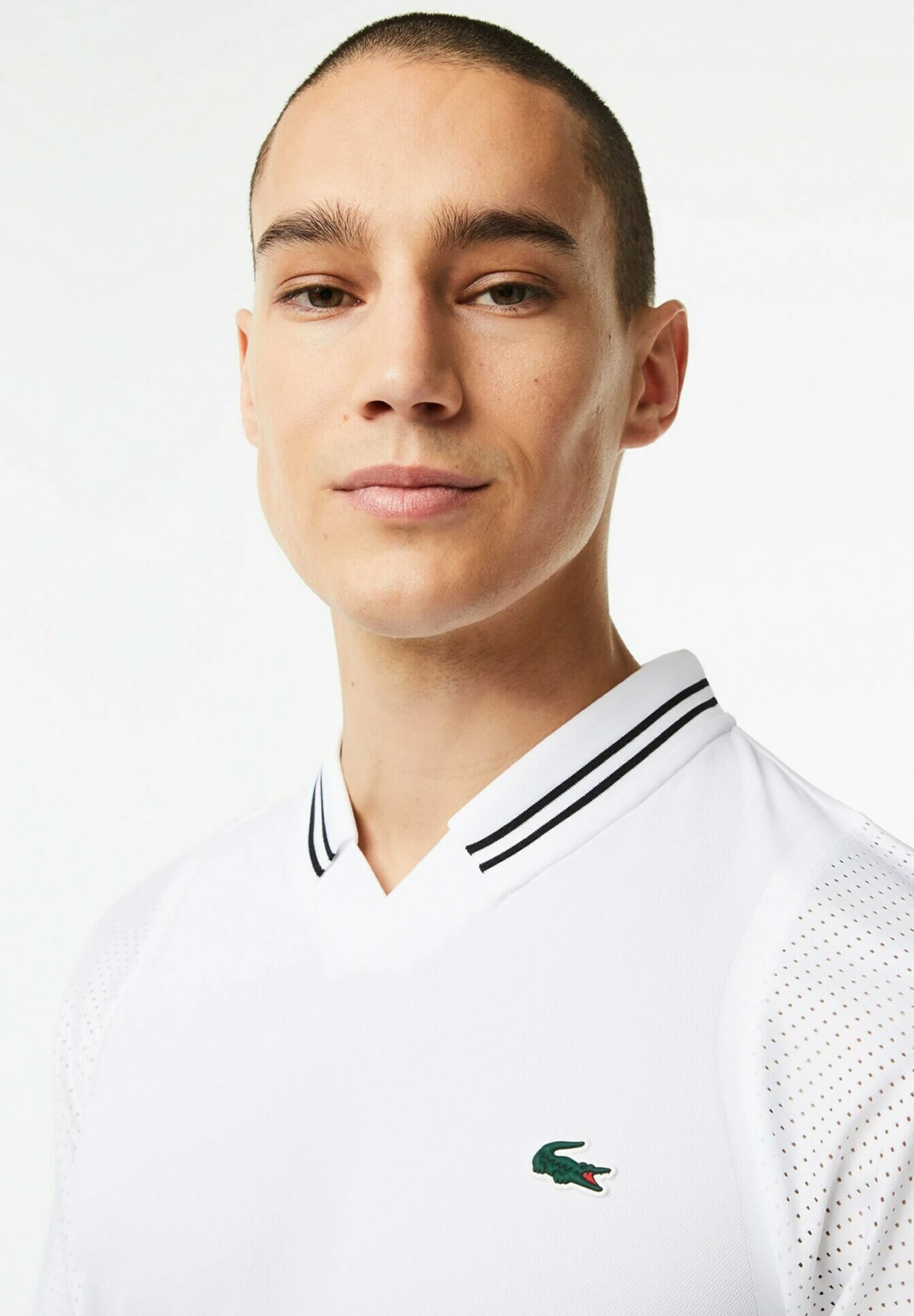 Lacoste Sport Tennis- Sport T-Shirt - Blanc 4 Lacoste Sport Tennis- Sport T-Shirt - Blanc - Afbeelding 4