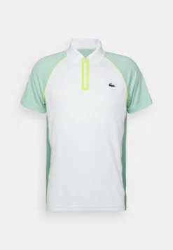 Lacoste Sport Tennis Tour - Poloshirt - White/Pastille Mint Lima -Lacoste Sport 5a5361e8f21b4f39b07c76e63cc1b1ed scaled