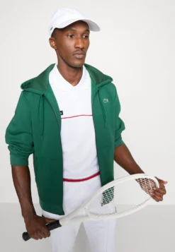 Lacoste Sport Hodded Jacket - Sweater Met Rits - Vert -Lacoste Sport 5d67bf6be670466fa4bca26b6d61f4f2 scaled