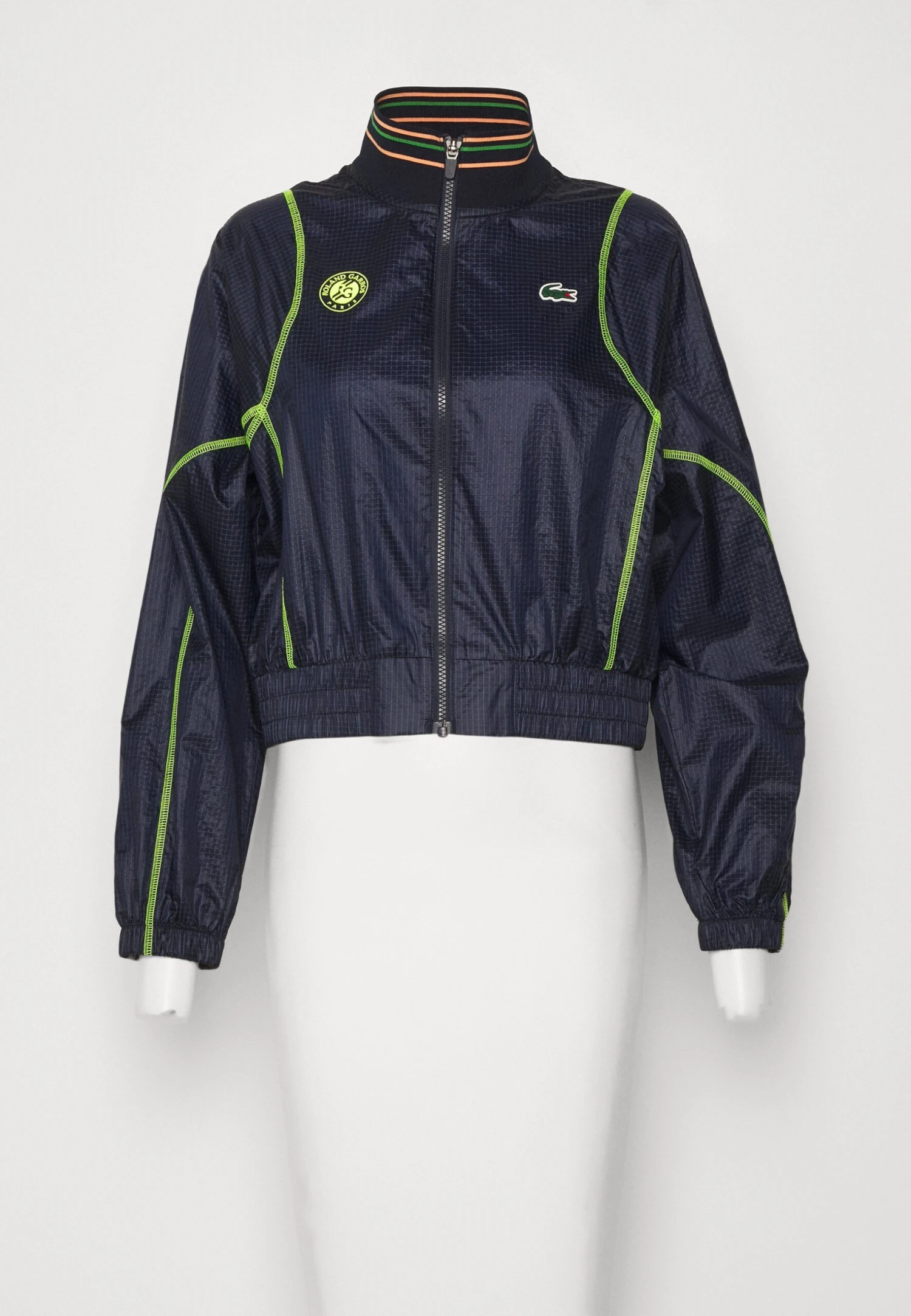 Lacoste Sport Tennis Jacket - Regenjas - Navy Blue/Electric Yellow 4 Lacoste Sport Tennis Jacket - Regenjas - Navy Blue/Electric Yellow - Afbeelding 4
