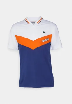 Lacoste Sport Tennis - T-Shirt Print - Blanc/Orange/Bordeaux/Bleu Marine -Lacoste Sport 5e1e02f4e9e7474ea34455163ecab359 scaled