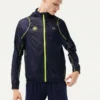 Lacoste Sport Tennis- Trainingsvest - Bleu Marine Jaune