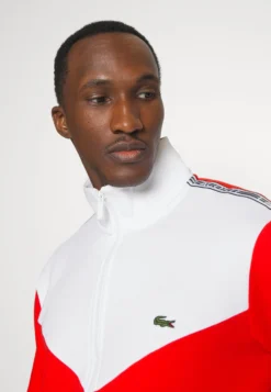 Lacoste Sport Jacket Tapered - Sweater Met Rits - Rouge/Blanc -Lacoste Sport 63c565f03022445d8c713d5fa31a4289 scaled