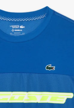 Lacoste Sport Sport T-Shirt - Kingdom/Tarragon White/Electric Yellow -Lacoste Sport 65703920993040fb917366d2cacbb049 scaled