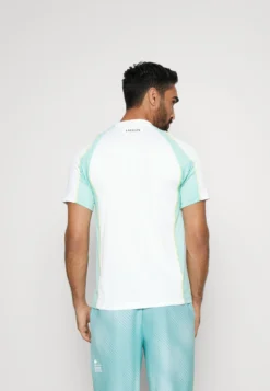 Lacoste Sport Tennis Tour - Sport T-Shirt - White/Pastille Mint-Lima -Lacoste Sport 66078bf7eb094057bc11513424d39c2d scaled