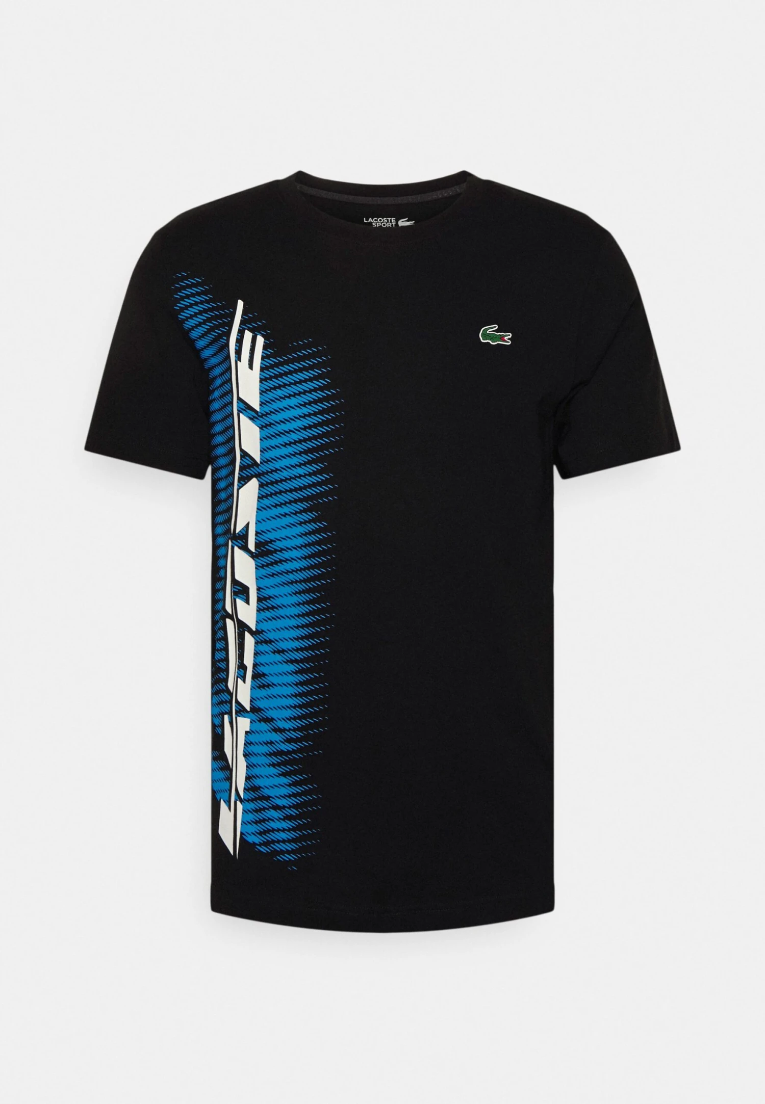 Lacoste Sport Shirt Print - T-Shirt Print - Black 1 Lacoste Sport Shirt Print - T-Shirt Print - Black