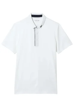 Lacoste Sport Kurzarm - Poloshirt - Blanc Bleu Marine