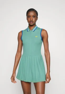 Lacoste Sport Tennis Dress Tour - Jurken - Vert/Clair