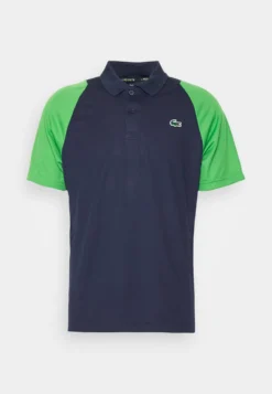 Lacoste Sport Tennis - Poloshirt - Bleu Marine/Vert/Jaune -Lacoste Sport 7817ed5f5e854325b3b95d8f3a6cbd51 scaled