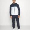 Lacoste Sport Tracksuit Hooded- Trainingspak - Navy Blue/White