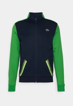 Lacoste Sport Tennis Jacket Tapered - Trainingsvest - Bleu Marine/Vert -Lacoste Sport 79f8bb215b8b49c9873e7ef5ba382a63 scaled