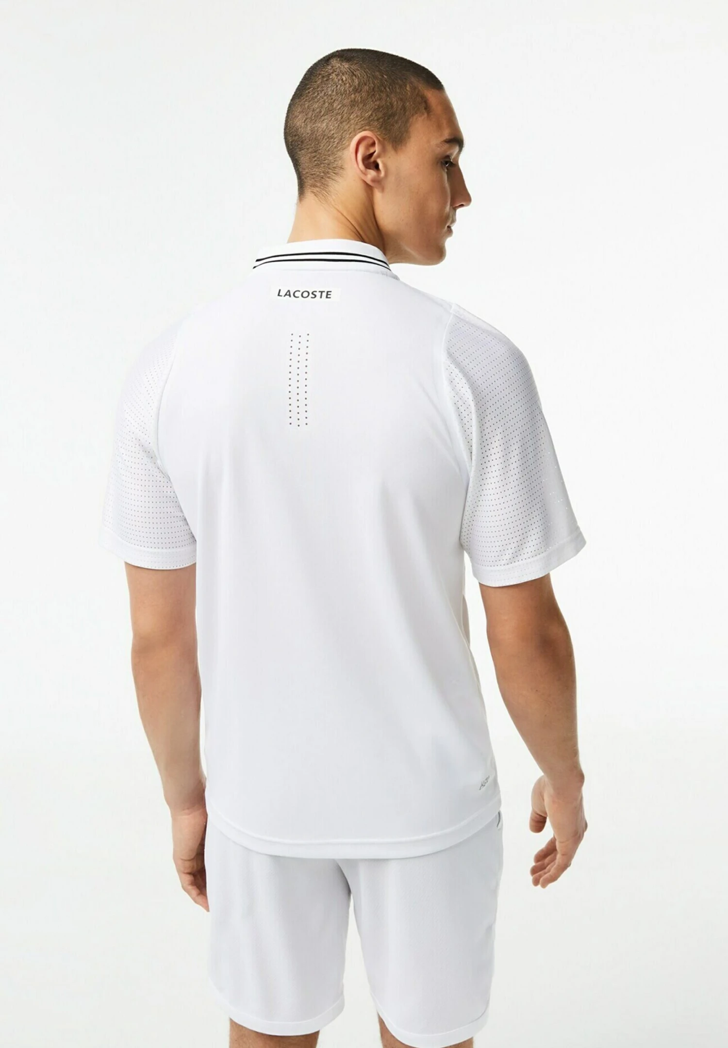 Lacoste Sport Tennis- Sport T-Shirt - Blanc 3 Lacoste Sport Tennis- Sport T-Shirt - Blanc - Afbeelding 3