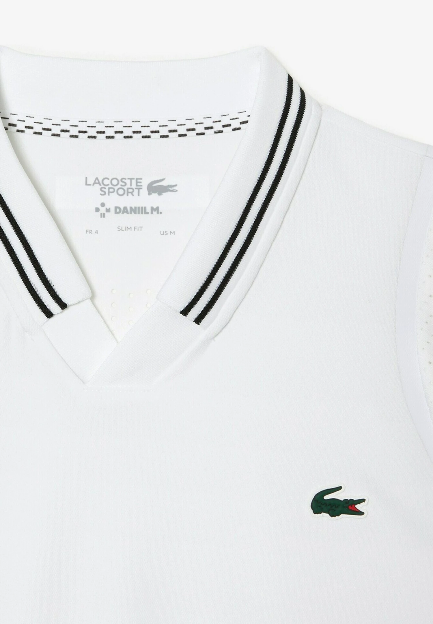 Lacoste Sport Tennis- Sport T-Shirt - Blanc 5 Lacoste Sport Tennis- Sport T-Shirt - Blanc - Afbeelding 5