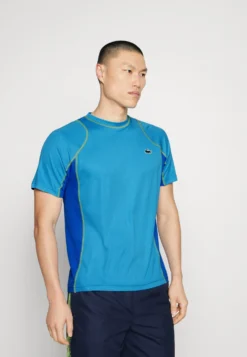 Lacoste Sport Tennis Tour - Sport T-Shirt - Bleu Jaune