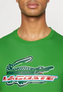 Lacoste Sport Logo Croc - T-Shirt Print - Vert -Lacoste Sport 921644256b7d4f3ab211d9b67a527343 scaled