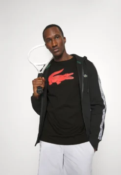 Lacoste Sport Big Logo - Sport T-Shirt - Black/Corrida -Lacoste Sport 94c8223e331d48bda51638f21d980145 scaled