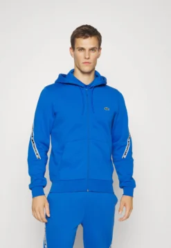 Lacoste Sport Tapered Active - Sweater Met Rits - Bleu