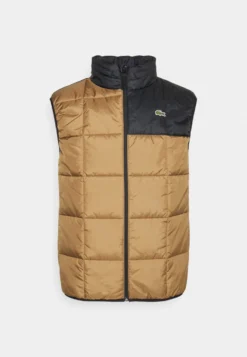Lacoste Sport Puffer Gilet - Bodywarmer - Cookie/Black -Lacoste Sport 97a28093fbec4791b5f657700c06c172 scaled