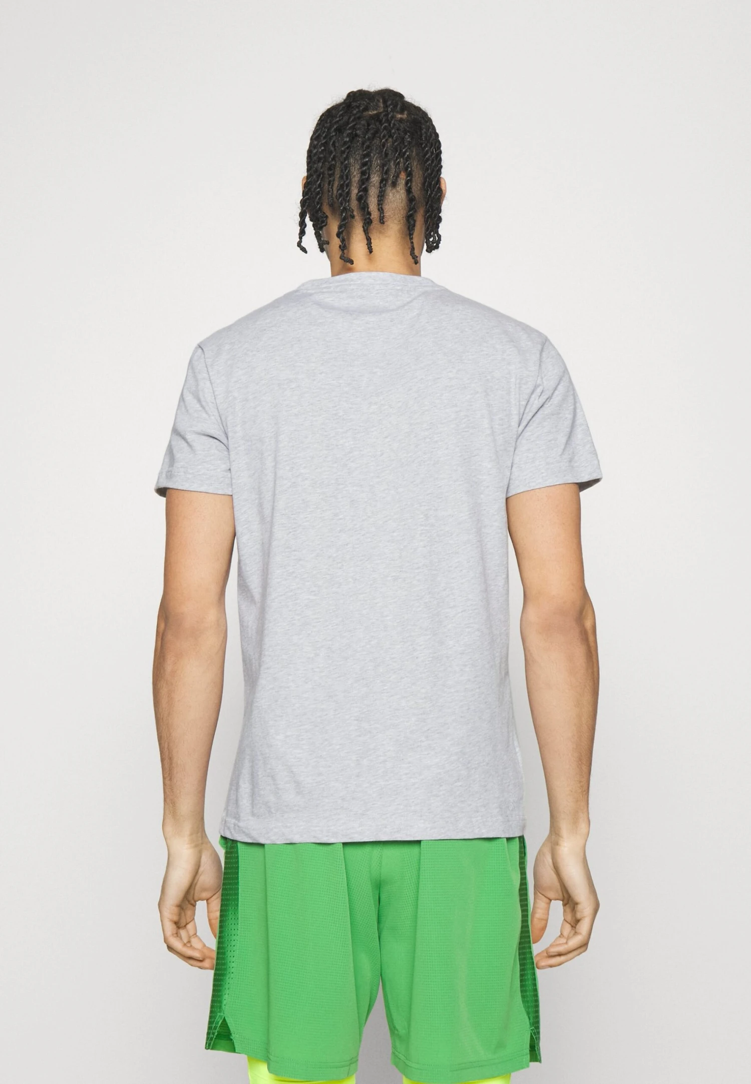 Lacoste Sport Logo Croc - T-Shirt Print - Gris Chiné 3 Lacoste Sport Logo Croc - T-Shirt Print - Gris Chiné - Afbeelding 3