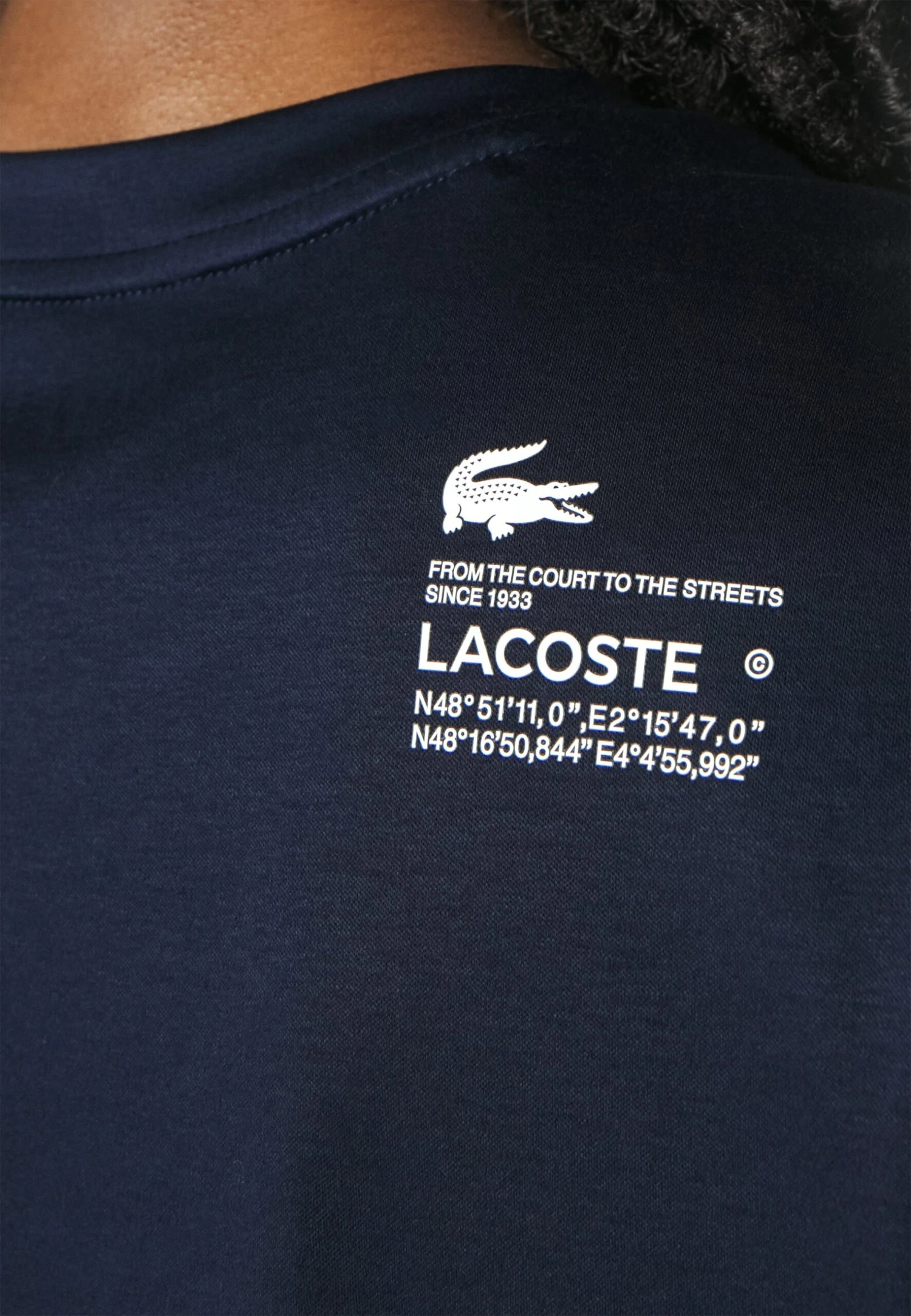 Lacoste Sport Tank Active - T-Shirt Print - Bleu Marine 7 Lacoste Sport Tank Active - T-Shirt Print - Bleu Marine - Afbeelding 7