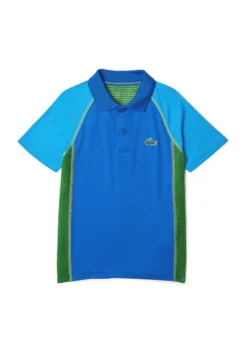 Lacoste Sport Poloshirt - Bleu Bleu Jaune