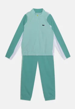 Lacoste Sport Unisex - Trainingspak - Pastille Mint/Florida/White/Lima