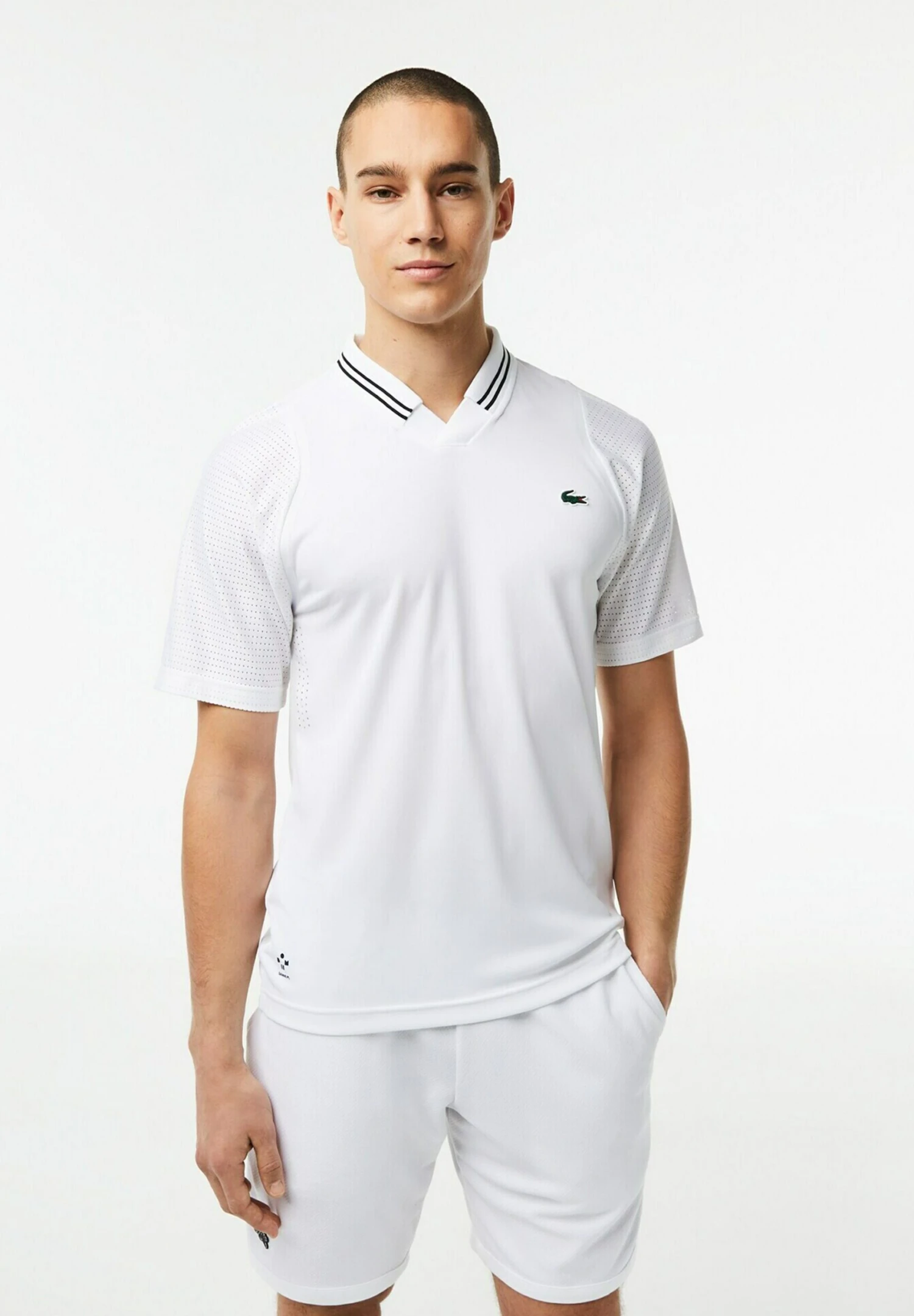 Lacoste Sport Tennis- Sport T-Shirt - Blanc 1 Lacoste Sport Tennis- Sport T-Shirt - Blanc